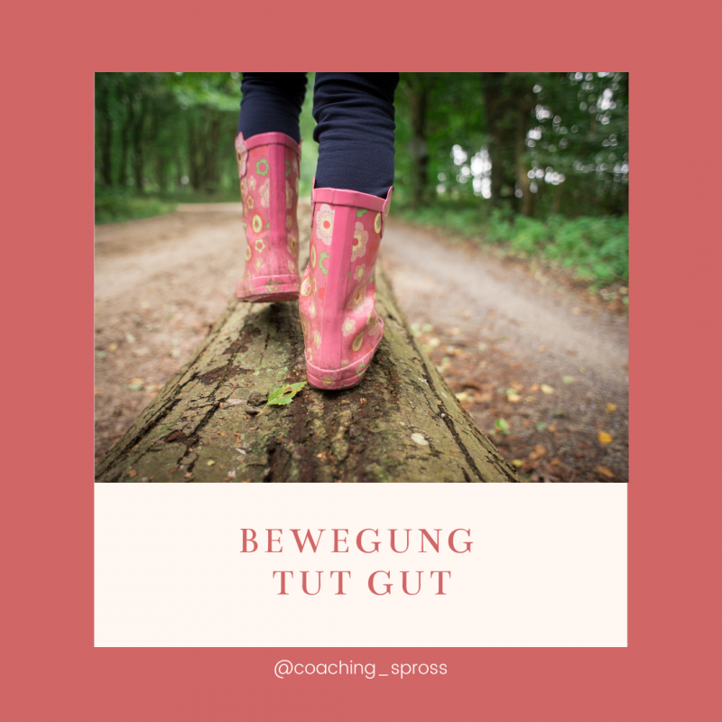 Bewegung tut gut Bewegung tut gut